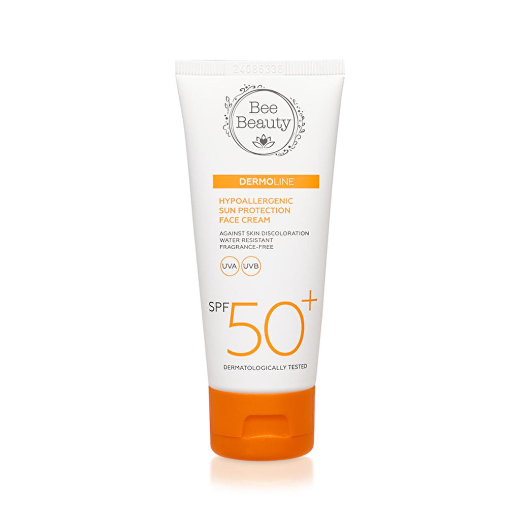 Bee Beauty Hypoallergenic Sunscreen Face Cream SPF50+ - Anti-Aging Sun Protection for Sensitive Skin