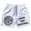 Bigger Than Basketball Bigger Than Basketball - Shorts - White — main product shot
