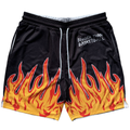 Bigger Than Basketball Flame - Shorts - Black — main product shot