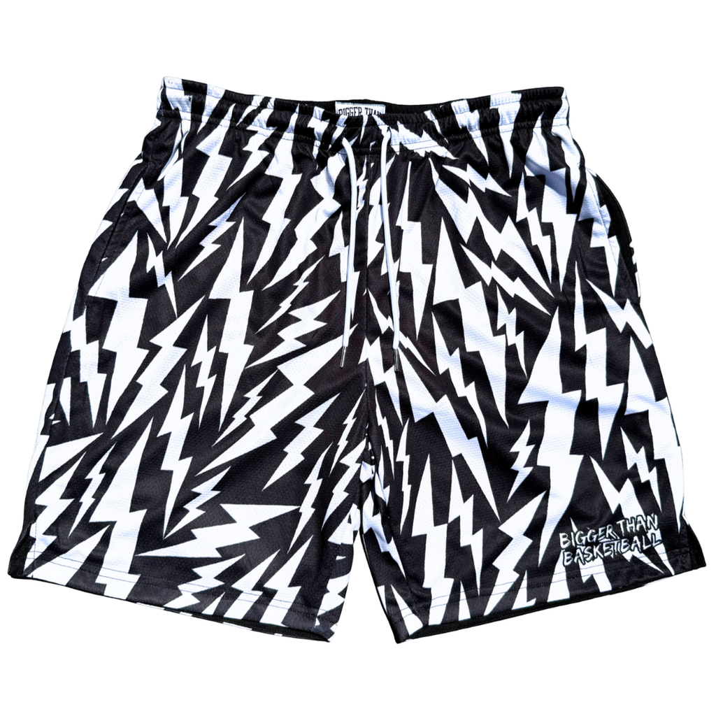 Bigger Than Basketball Shockwave - Shorts - Black — main product shot