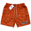 Bigger Than Basketball Basketball Pattern - Shorts - Orange — main product shot