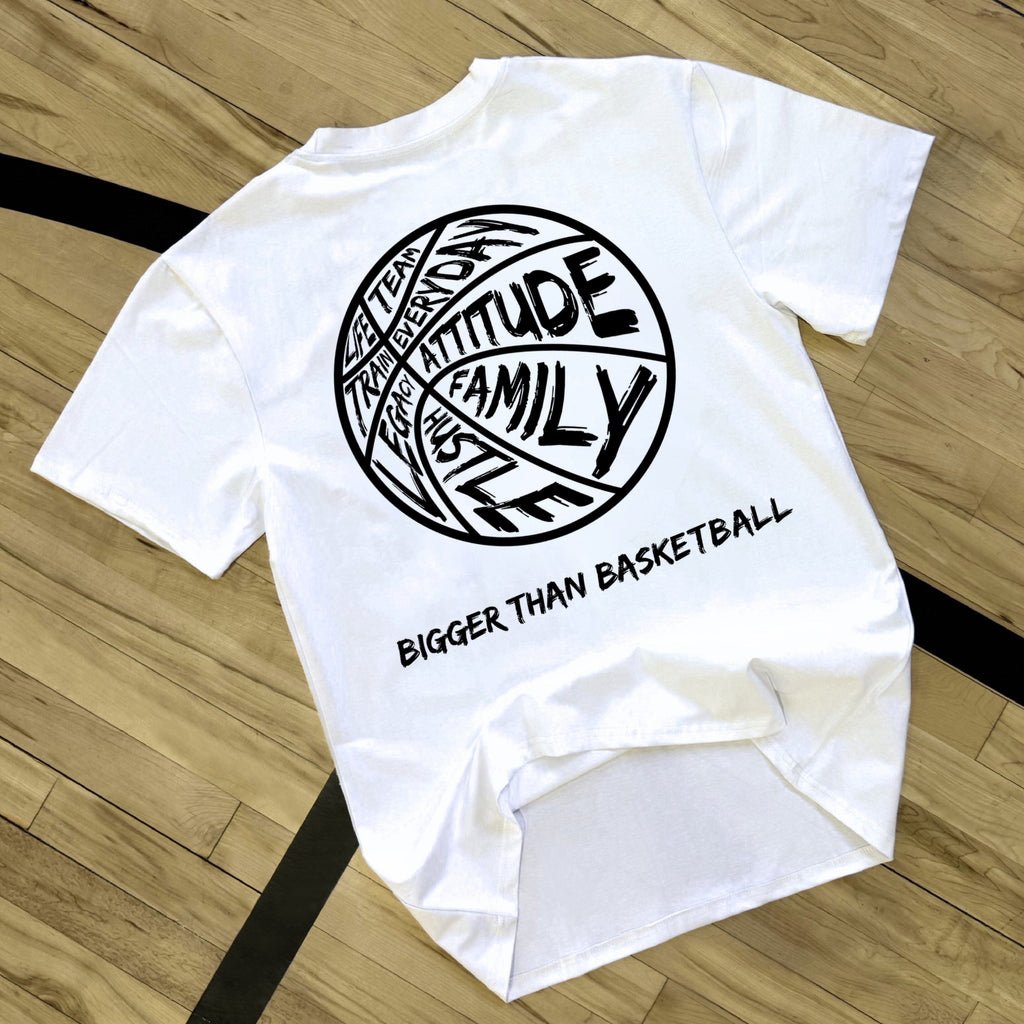 Bigger Than Basketball Bigger Than Basketball - T-Shirt - White — product category context