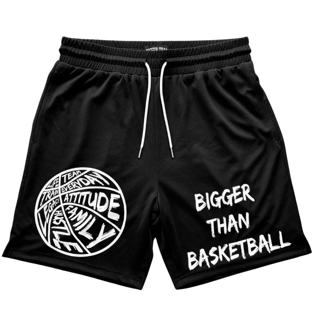 Bigger Than Basketball Bigger Than Basketball - Shorts - Black — main product shot