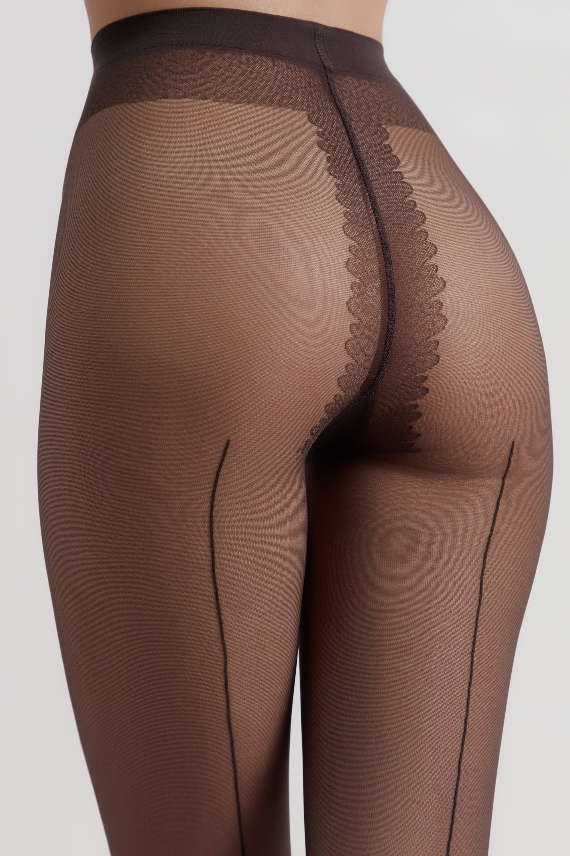 TheRanok.com Fantasy Tights Conte Line - Back Seam — size reference
