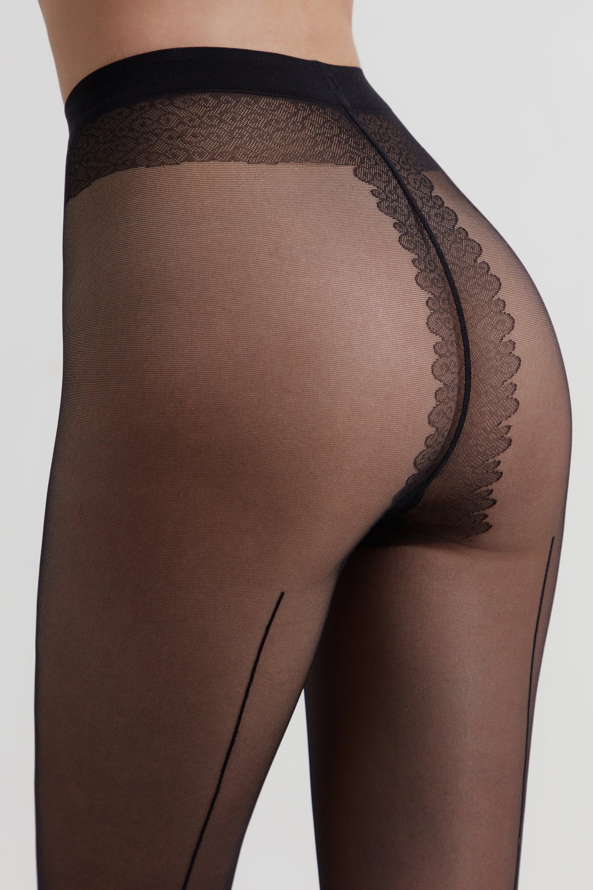 TheRanok.com Fantasy Tights Conte Line - Back Seam — lifestyle context