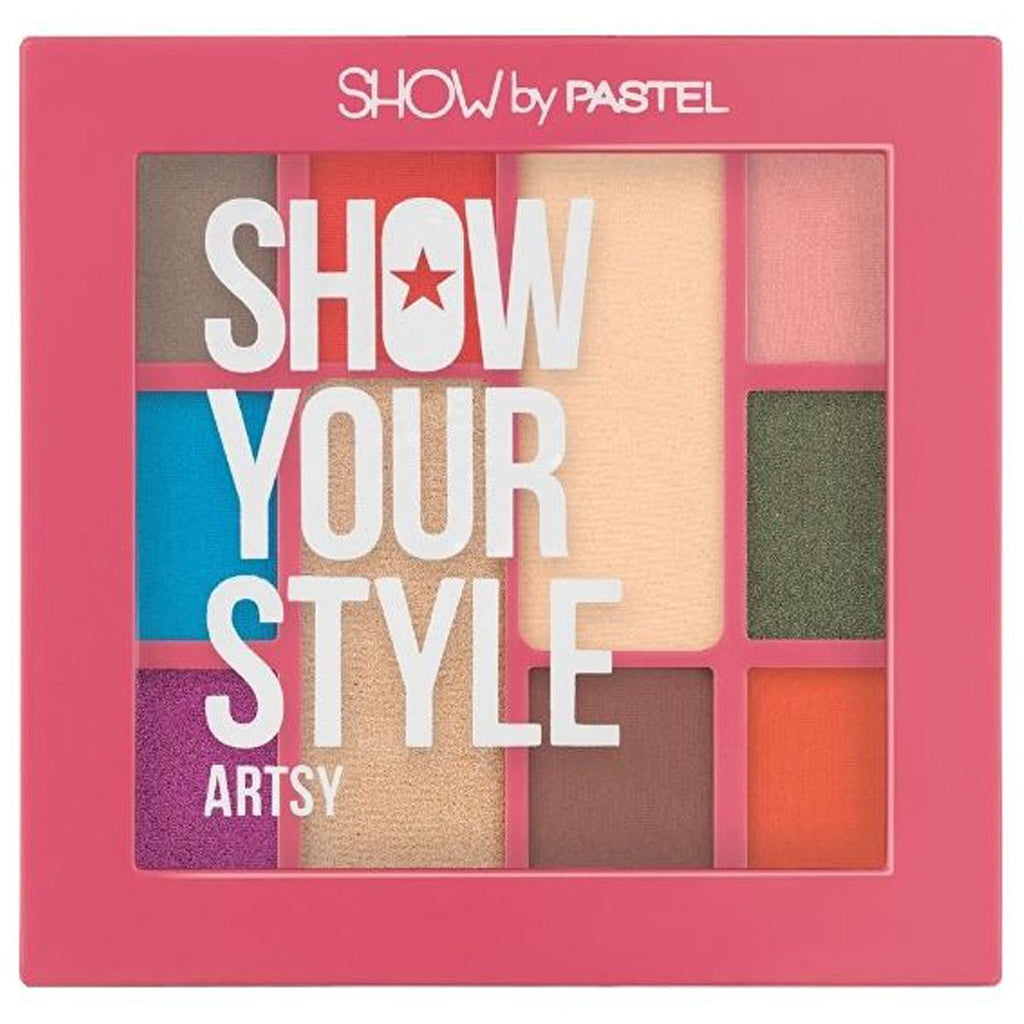 Show by Pastel Artsy Eyeshadow Set - Cruelty-Free, Vegan 10-Color Palette for Versatile Makeup Looks