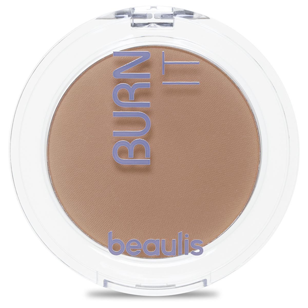 Beaulis Burn It Powder Bronzer 192 Natural Bronze - Powder Bronzer for Natural Glow Makeup Contouring