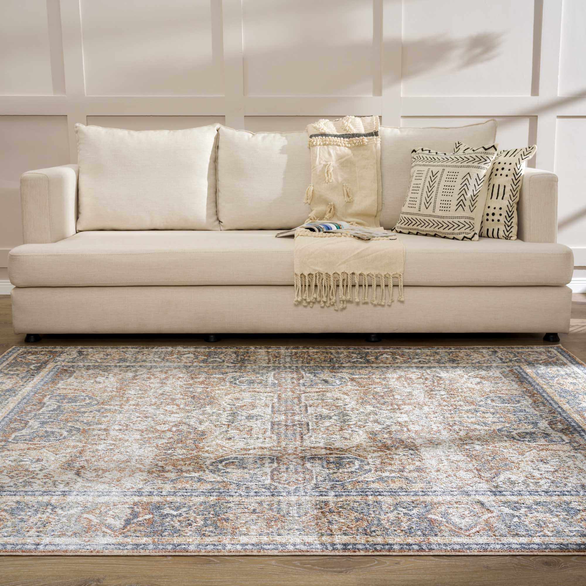 Arias Blue Boutique Washable Rug - Clearance – Boutique Rugs, view 3