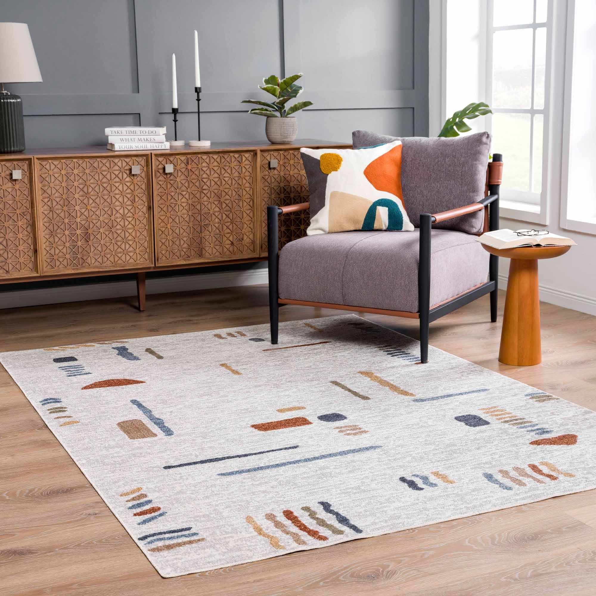 Arnon Modern Washable Rug – Boutique Rugs, view 2