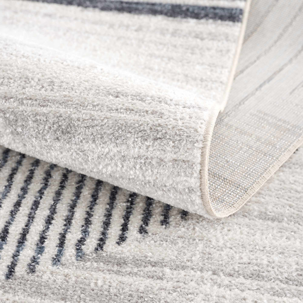 Thad Medium Gray Washable Area Rug – Boutique Rugs, view 18
