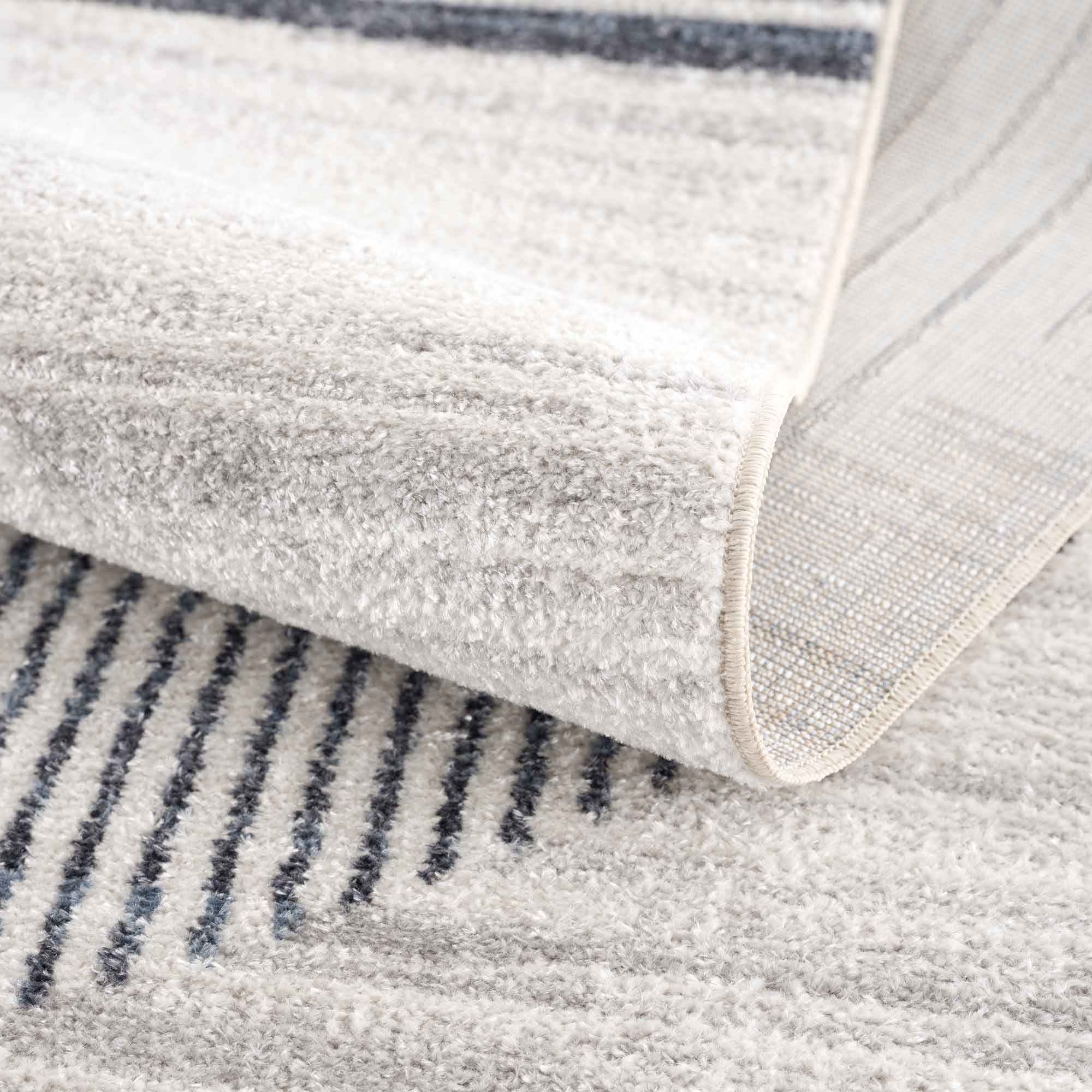 Thad Medium Gray Washable Area Rug – Boutique Rugs, view 18