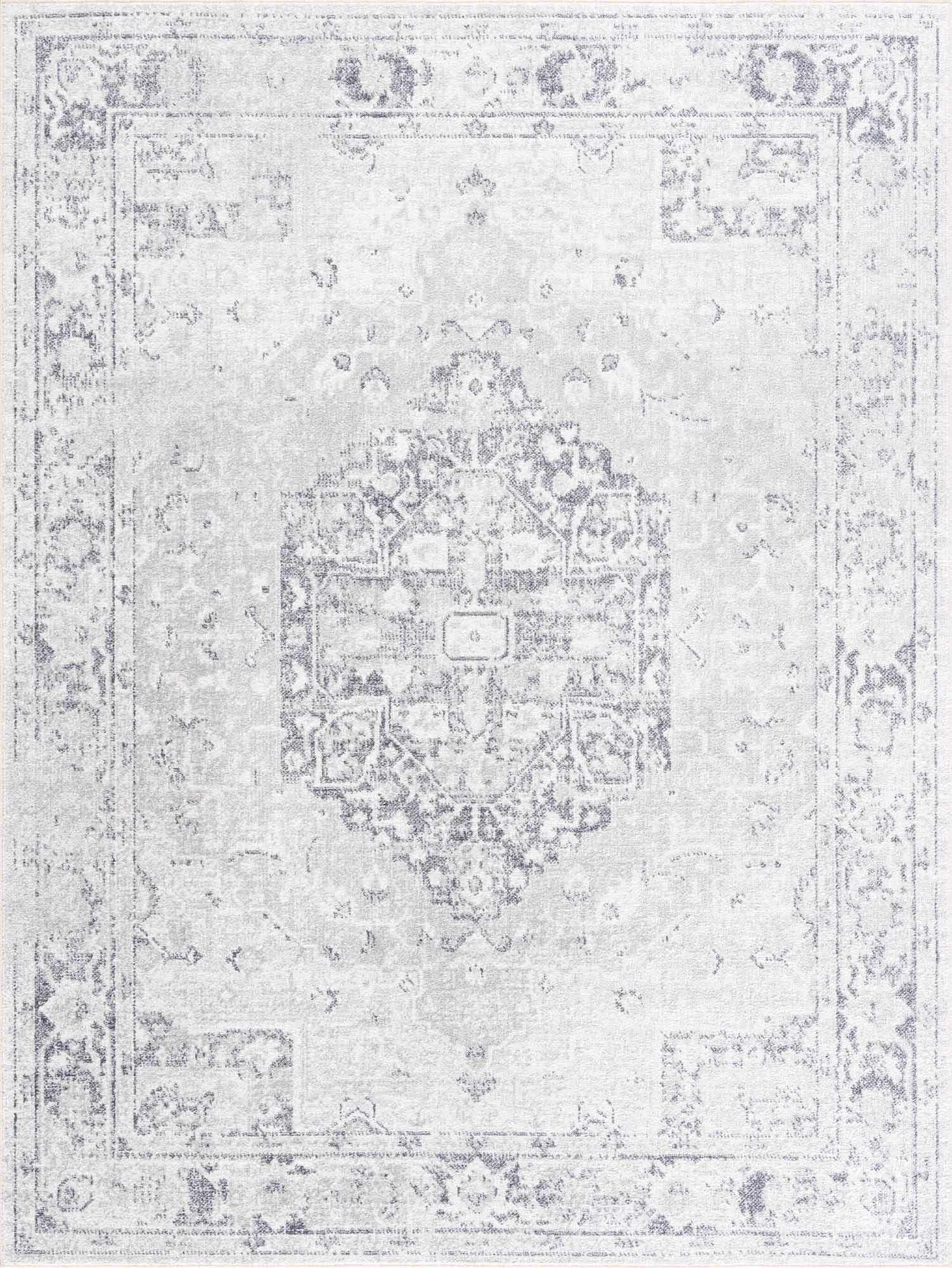 Akram Antrasit Flat Pile Washable Rug – Boutique Rugs