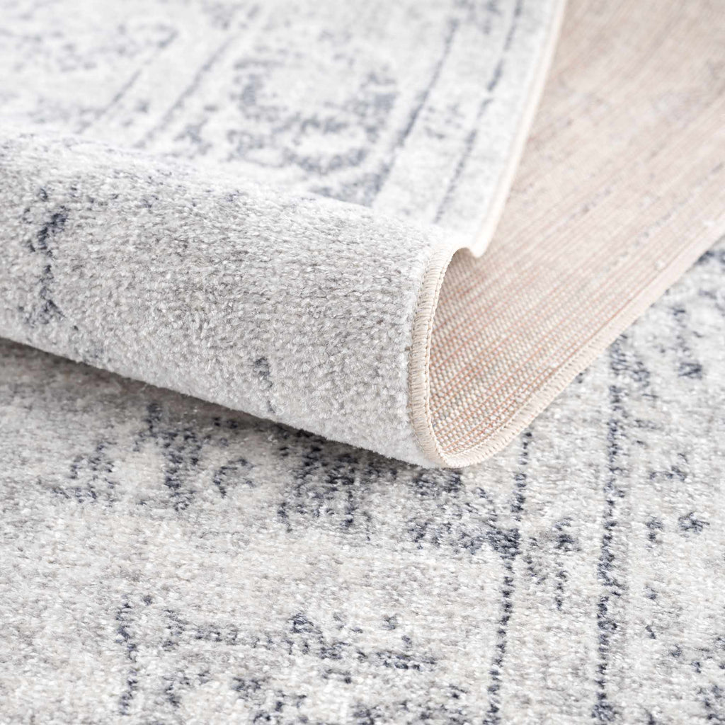 Akram Antrasit Flat Pile Washable Rug – Boutique Rugs, view 7