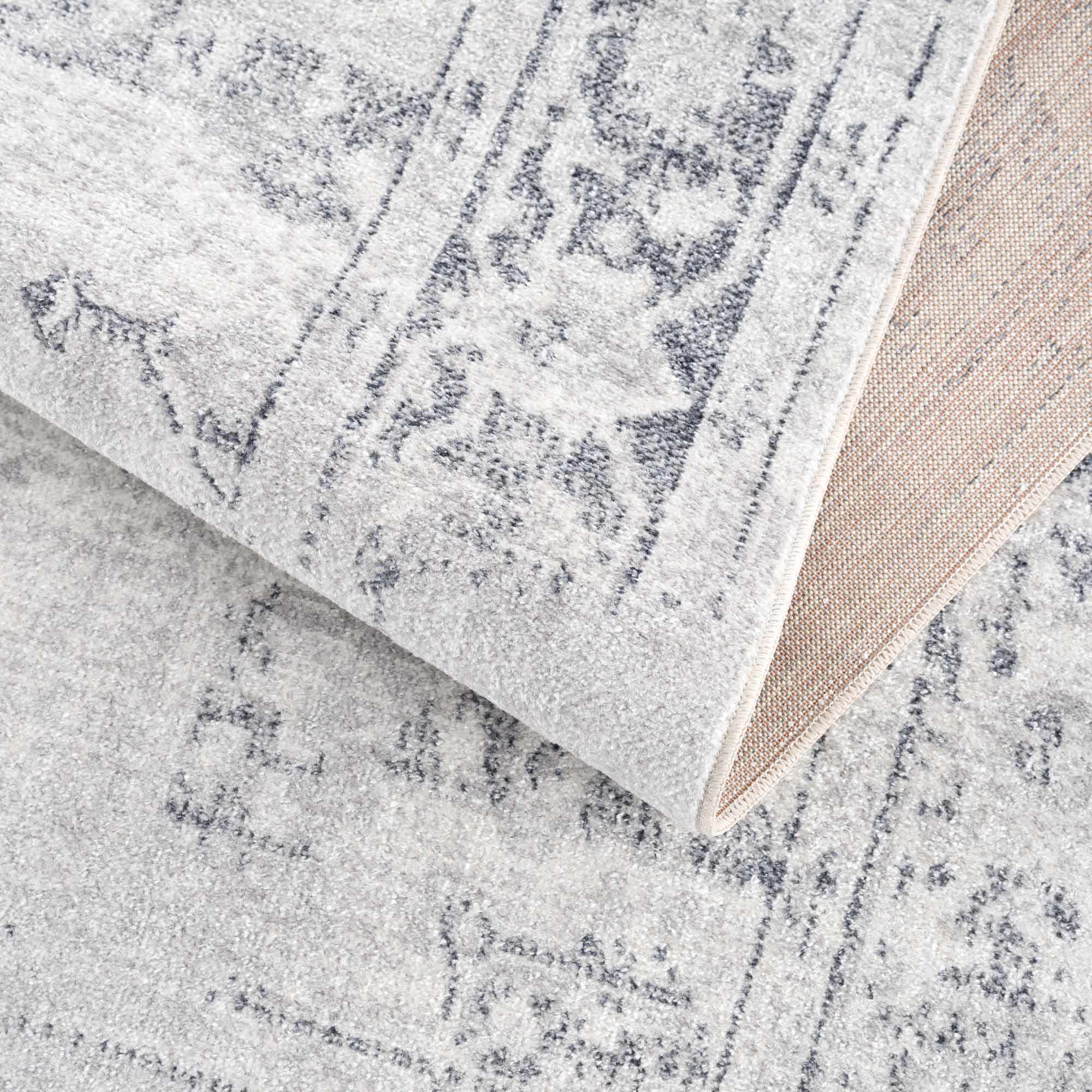 Akram Antrasit Flat Pile Washable Rug – Boutique Rugs, view 17