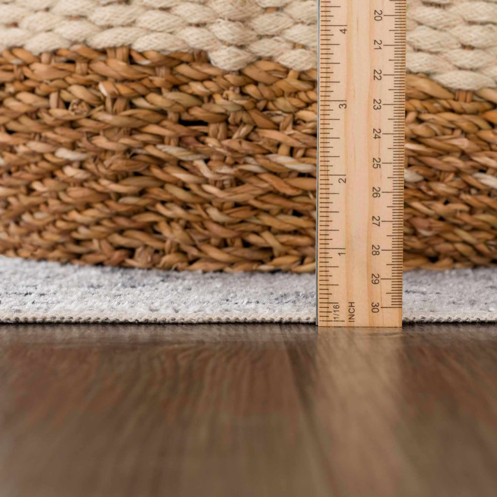 Akram Antrasit Flat Pile Washable Rug – Boutique Rugs, view 11