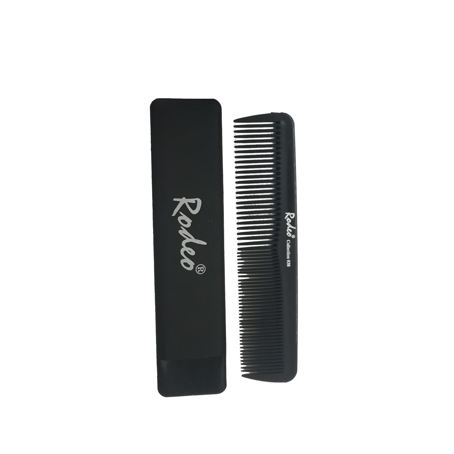 Rodeo Anti-Static Carbon Comb 038 - Frizz-Free Hair Styling