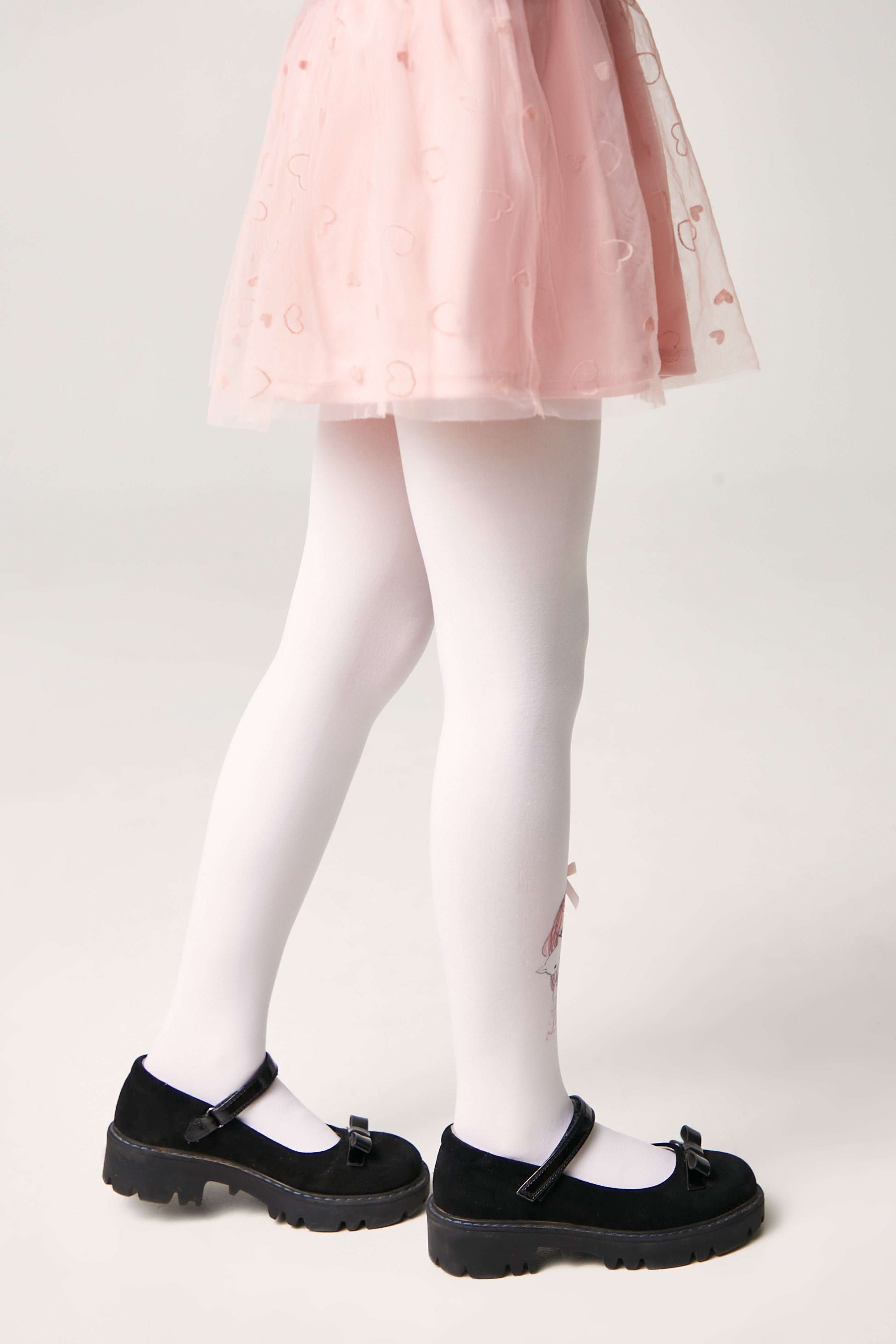 TheRanok.com Conte Tights for girls - Lovely 50 Den — side view