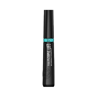 Loreal Paris Waterproof Mascara Telescopic Lift - Long-lasting, Smudge-proof, Volumizing Mascara for Active Lifestyles