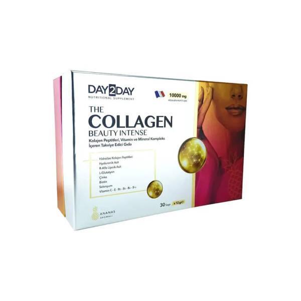 Day2Day Collagen Supplement - Age-Defying Beauty Powder with Hyaluronic Acid & Glutathione