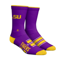 Rock 'Em Socks Rock 'Em Socks LSU Tigers - Gametime Stripe (Knitted) — main product shot