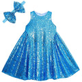 YIYI Sparkle Sequin Flower Girl Dress, Age 8 XL