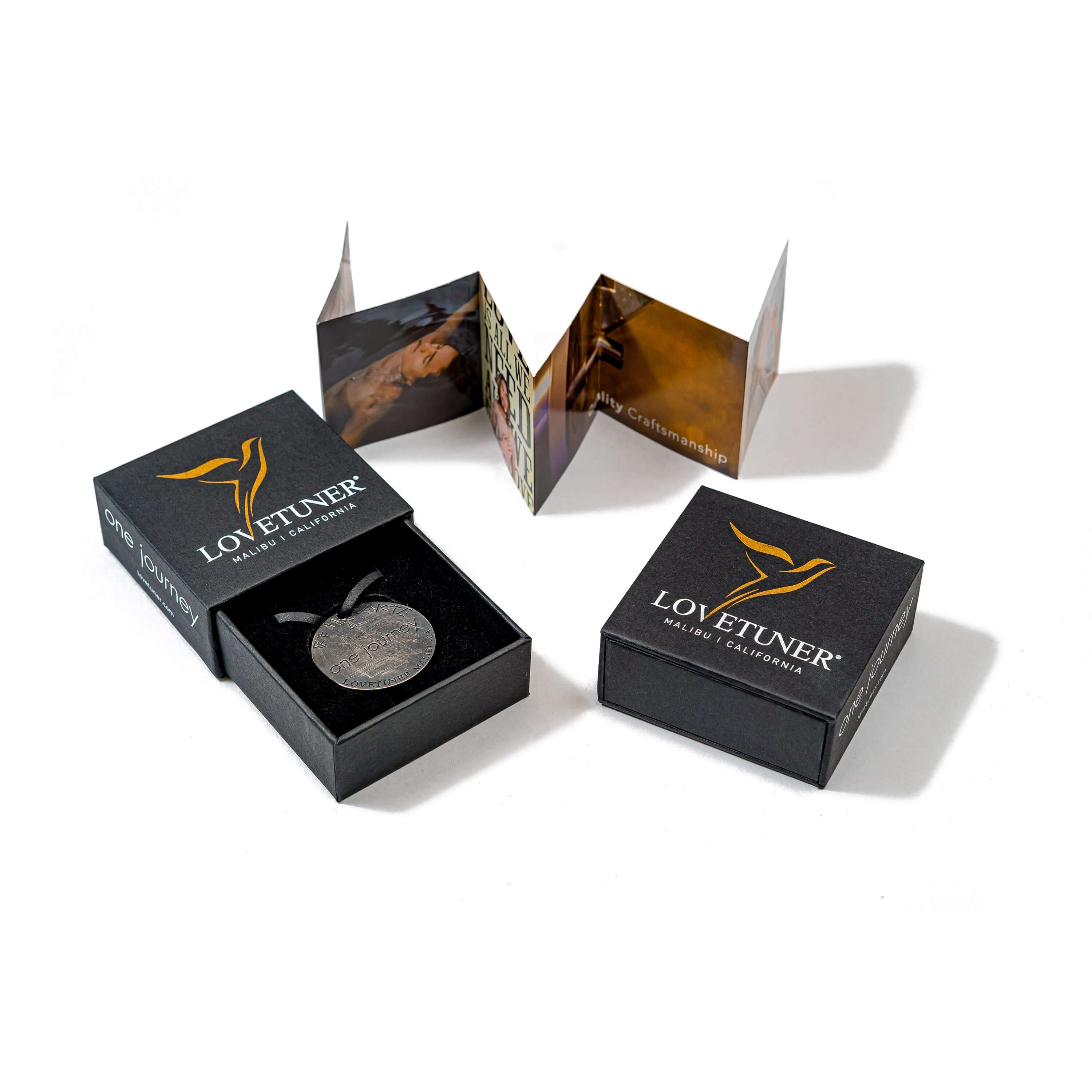Lovetuner Amulet Energized Fine Silver Healing Amulet