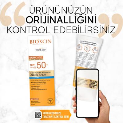 Bioxcin Very High Protection Sun Cream SPF50+ - Non-Greasy, Water-Resistant Sunscreen for Sensitive Skin