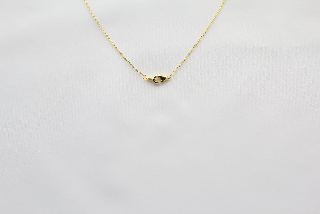 KADOU BOUTIQUE Texas State Map Necklace - Matte Polish — size reference