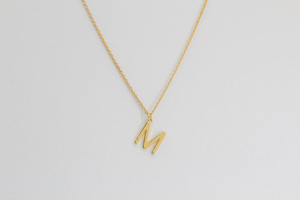KADOU BOUTIQUE Letter Pendent Necklace — packaging