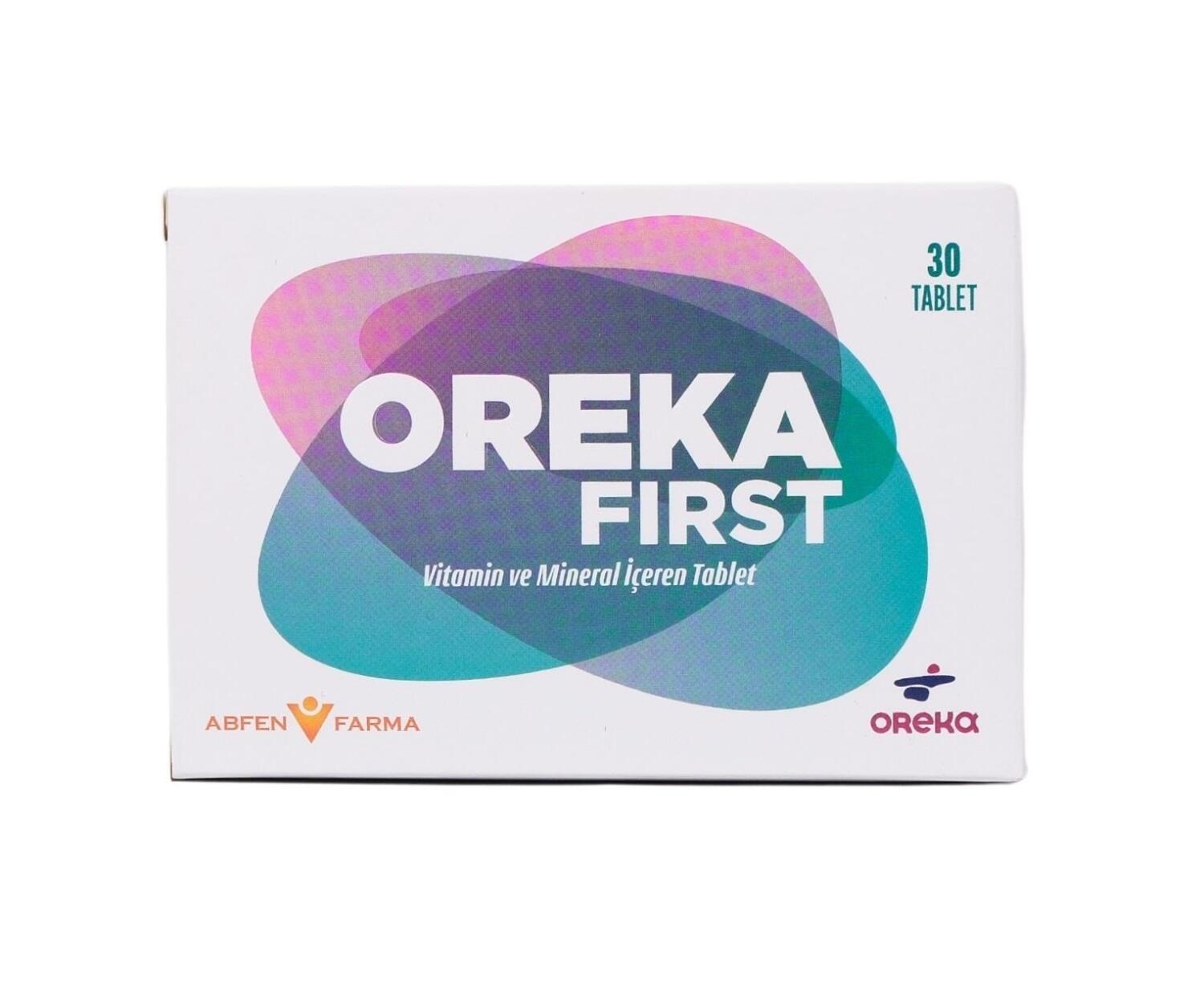 Oreka Oreka First 30 Tablet - Health Supplement for Nutritional Support - 30 Count