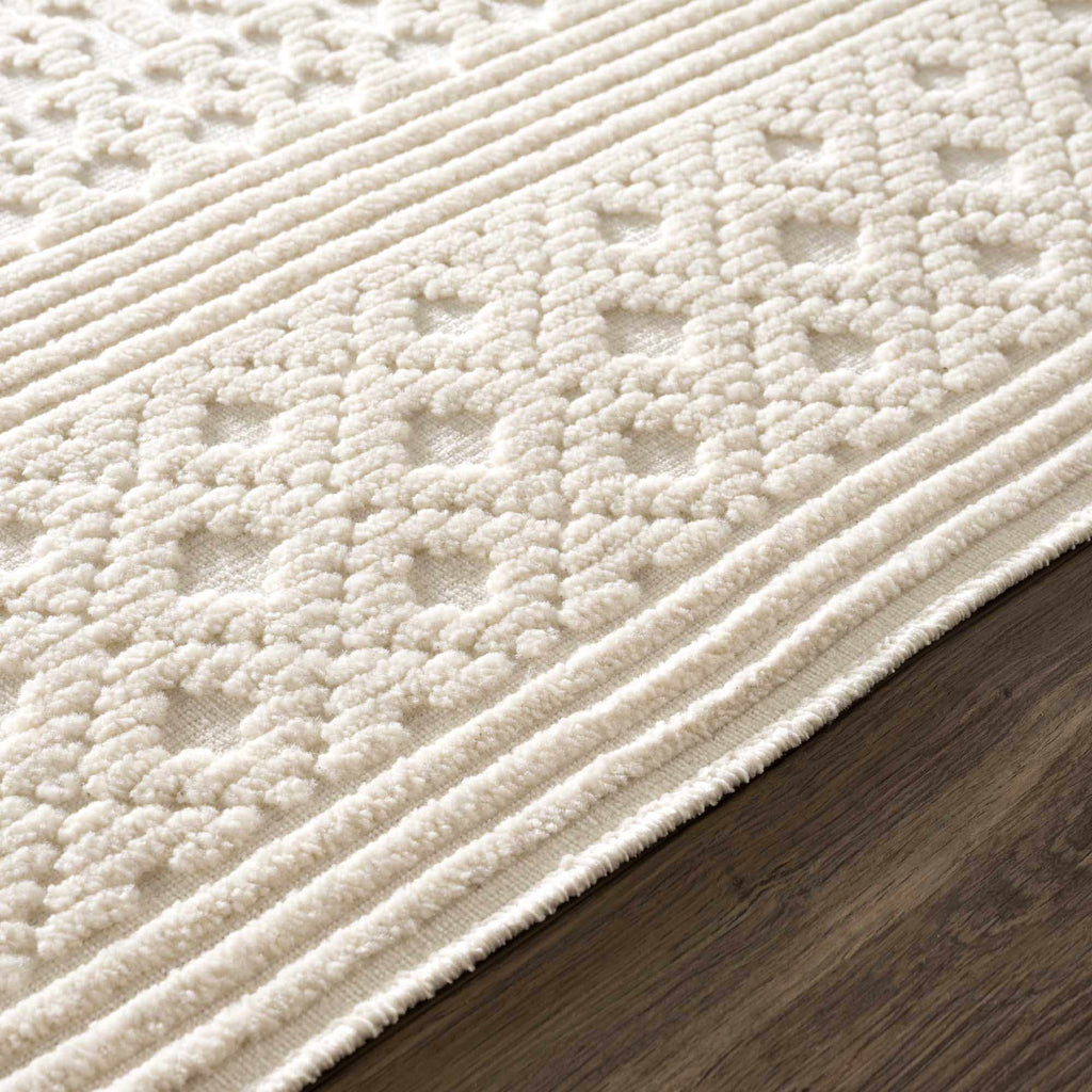 Drago White Washable Area Rug – Boutique Rugs, view 16
