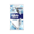 Gillette Blue3 Cool Razor for Sensitive Skin - Men's Grooming Shaving Razor with Moisturizing Strip