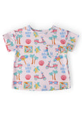Mila & Rose ® La Dolce Vita Ruffle Pocket Tee — main product shot