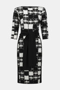 KADOU BOUTIQUE Joseph Ribkoff Ladies Van Dress - 253289 — back view
