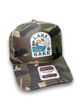 Luckless Outfitters Lake N Bake Trucker Hat — main product shot