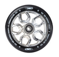 Envy Scooter Wheel Lambo 120mm - Chrome/Black (Pair) by Skates USA
