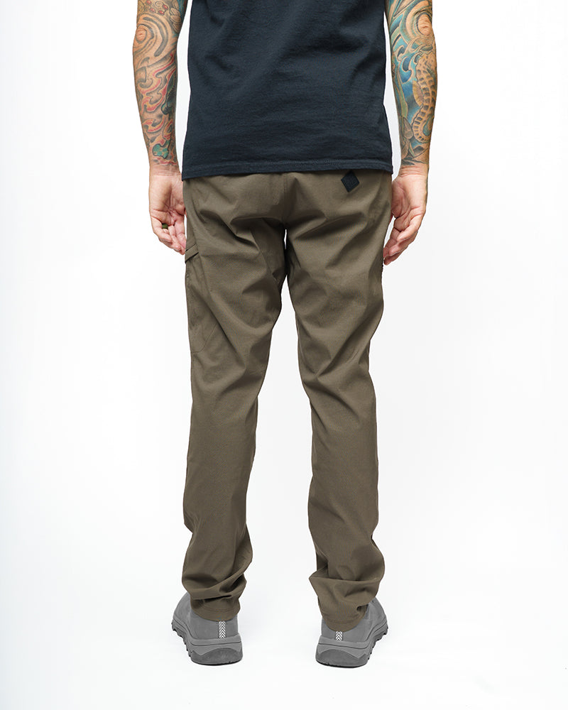 Off The Grid Surplus Lancer Taper Fit Pant - Beluga Brown — back view