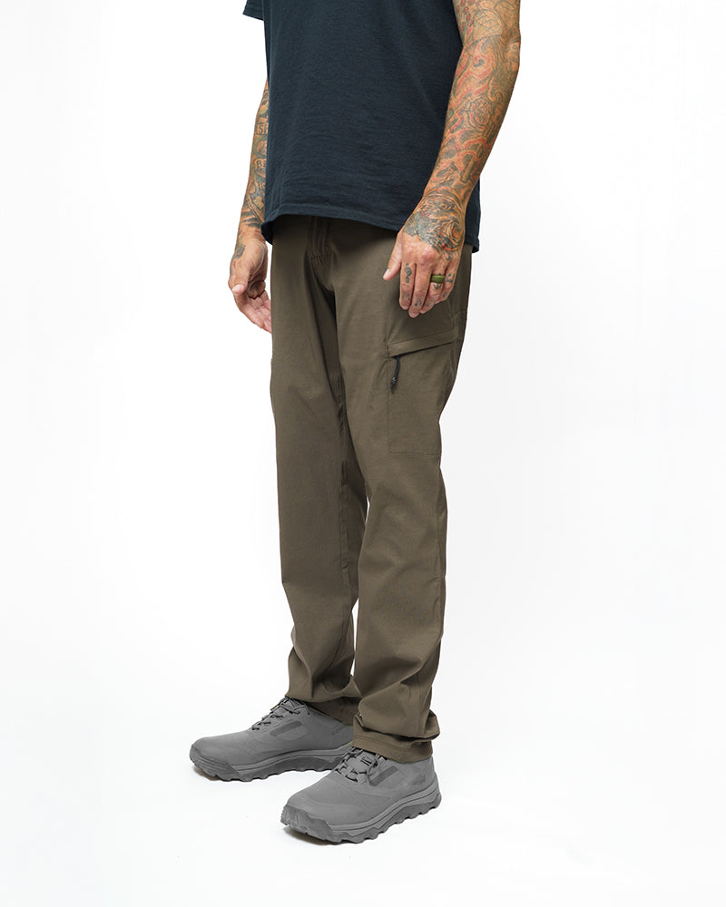 Off The Grid Surplus Lancer Taper Fit Pant - Beluga Brown — side view