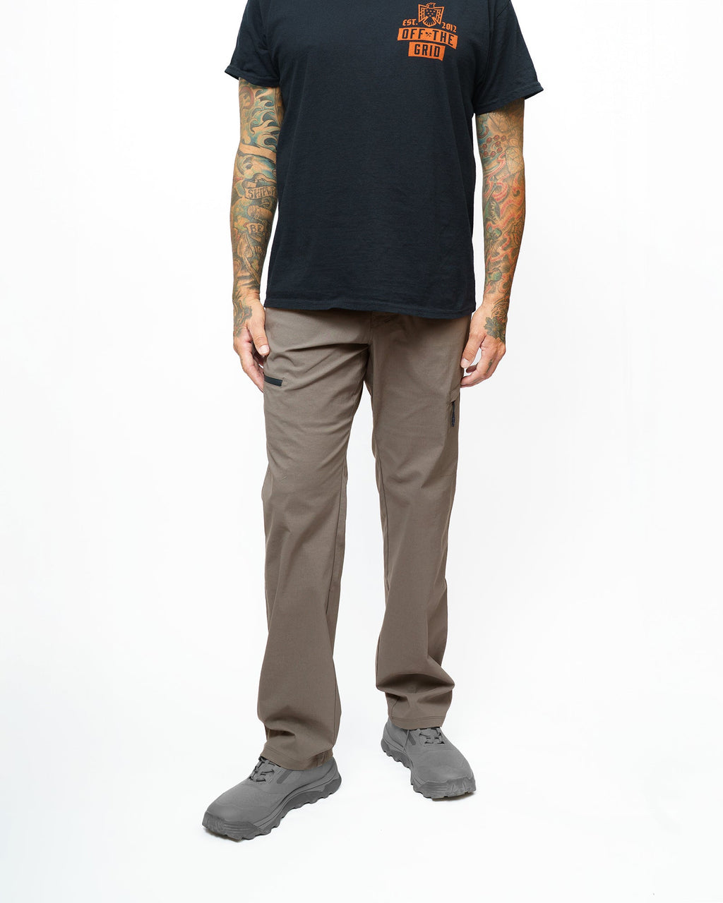 Off The Grid Surplus Lancer Standard Fit Pant - Deadwood — detail close-up