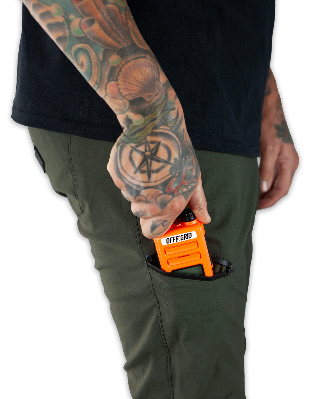 Off The Grid Surplus Lancer Taper Fit Pant - Dk Army — size reference