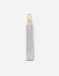Elevated Faith Lavender Oversized Logo Keychain — main product shot