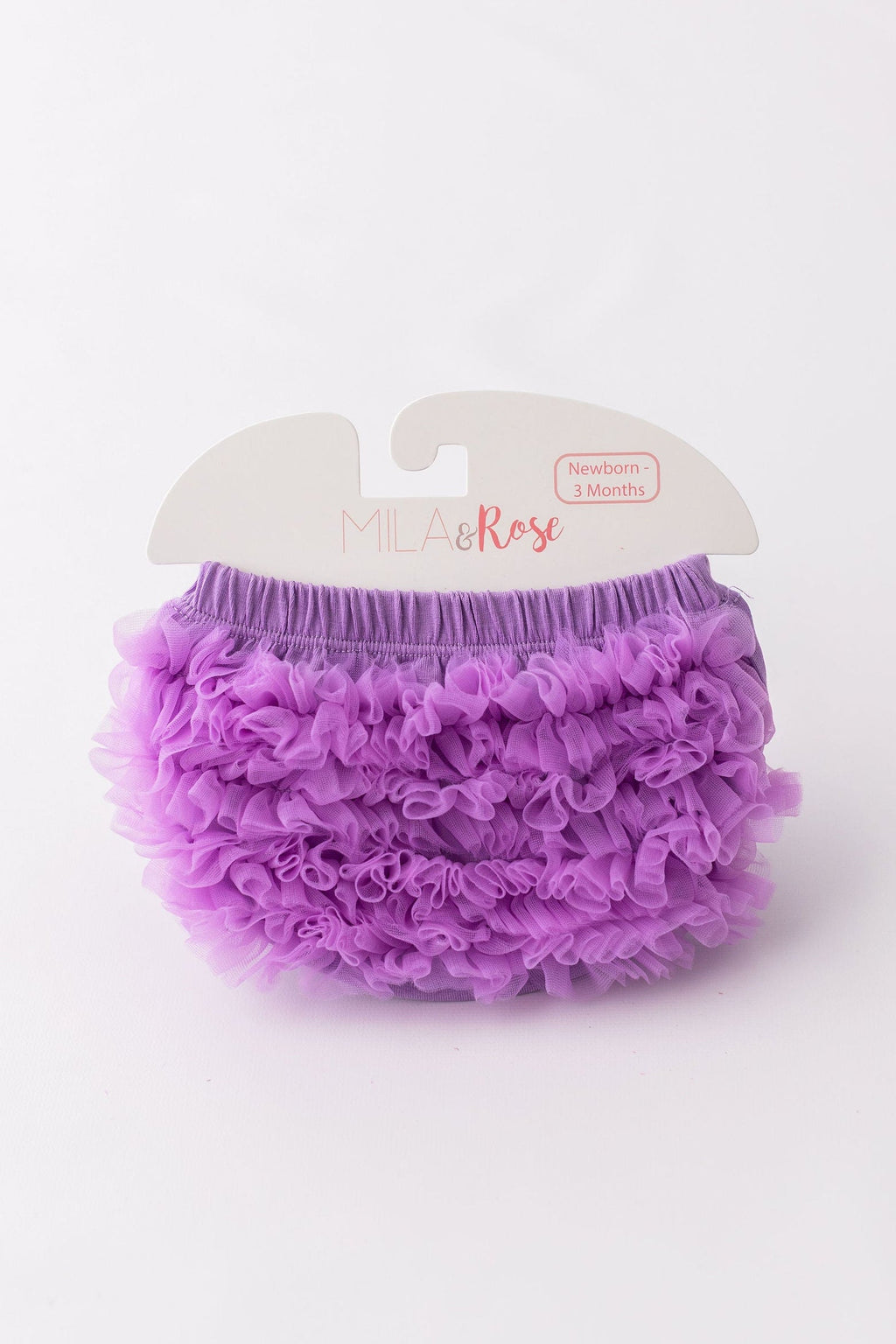 Mila & Rose ® Lavender Ruffle Bum Bloomer — main product shot
