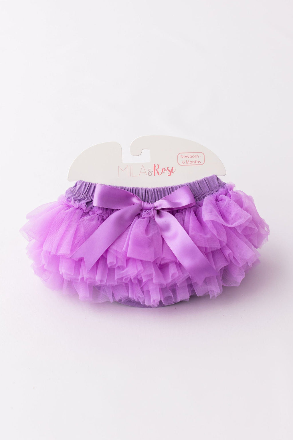 Mila & Rose ® Lavender Ruffle Tutu Bloomer — main product shot