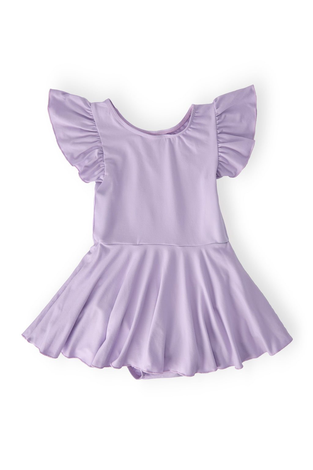 Mila & Rose ® Lavender S/S Twirl Leotard — main product shot