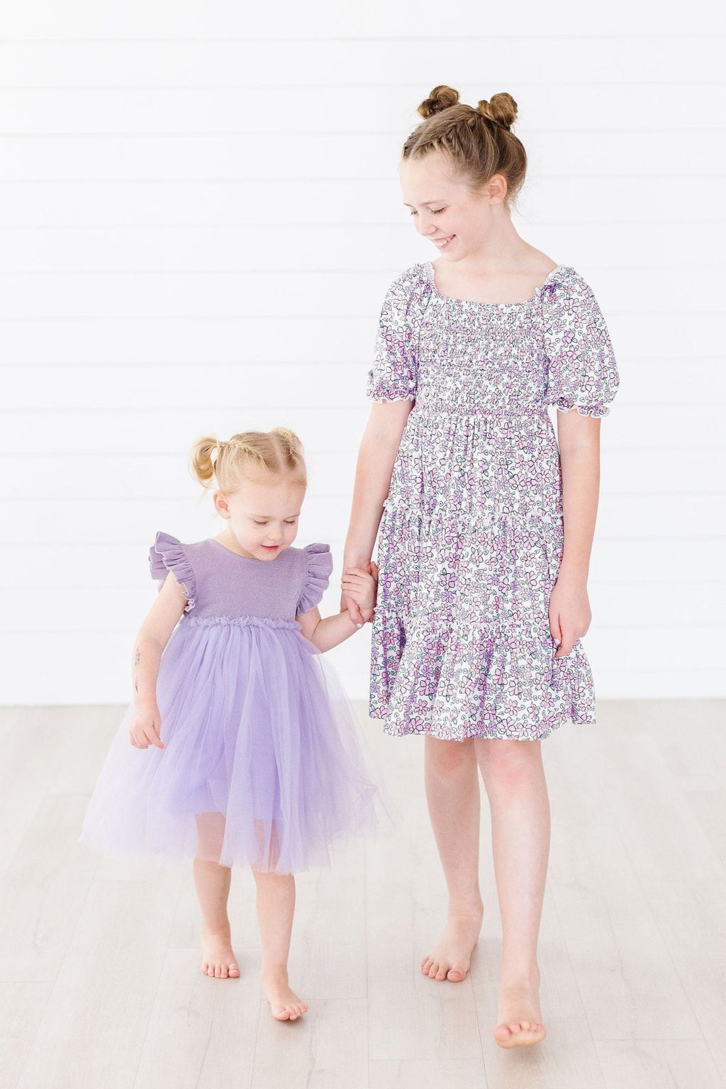 Mila & Rose ® Lavender Shimmer Tutu Dress — detail close-up