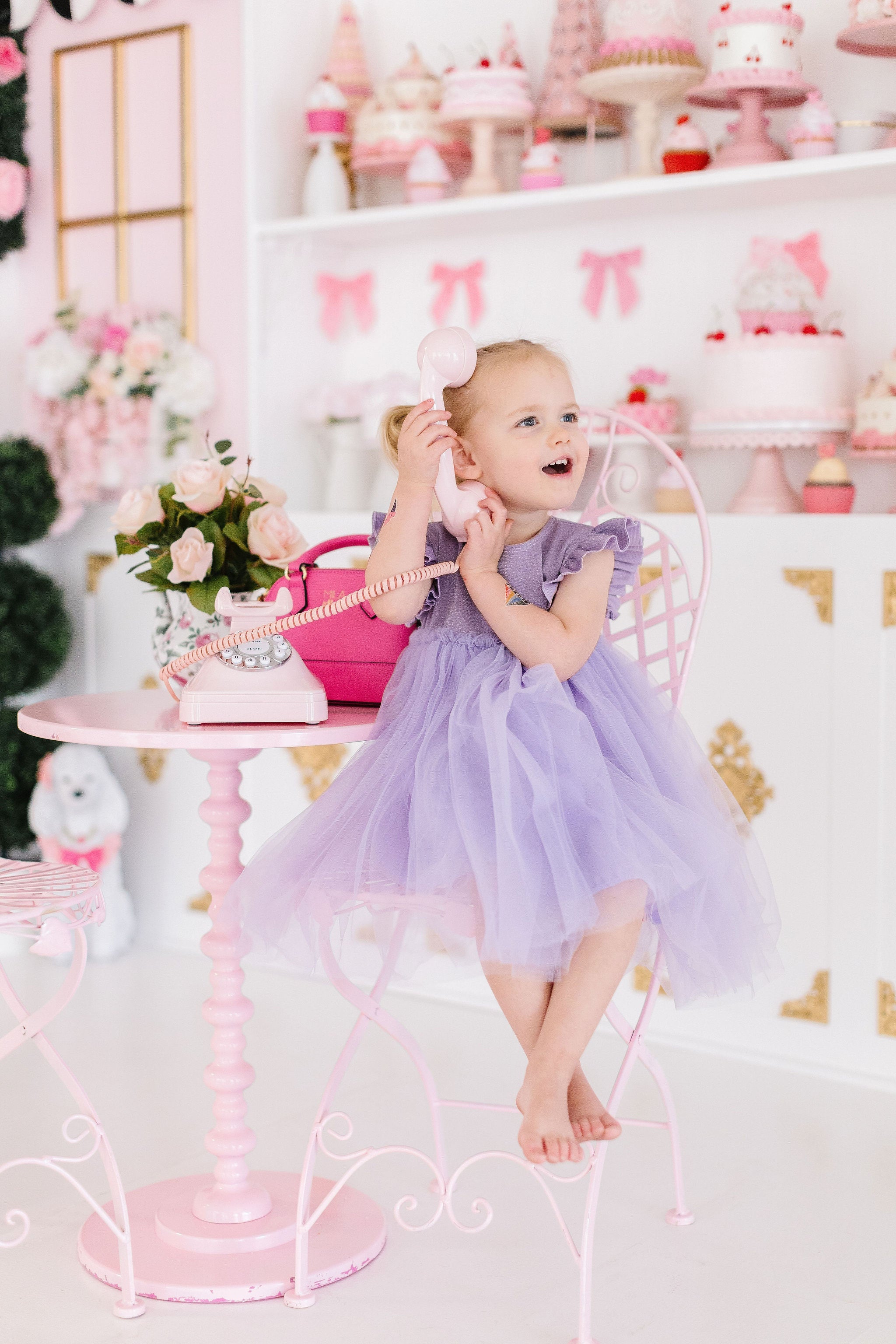 Mila & Rose ® Lavender Shimmer Tutu Dress — main product shot