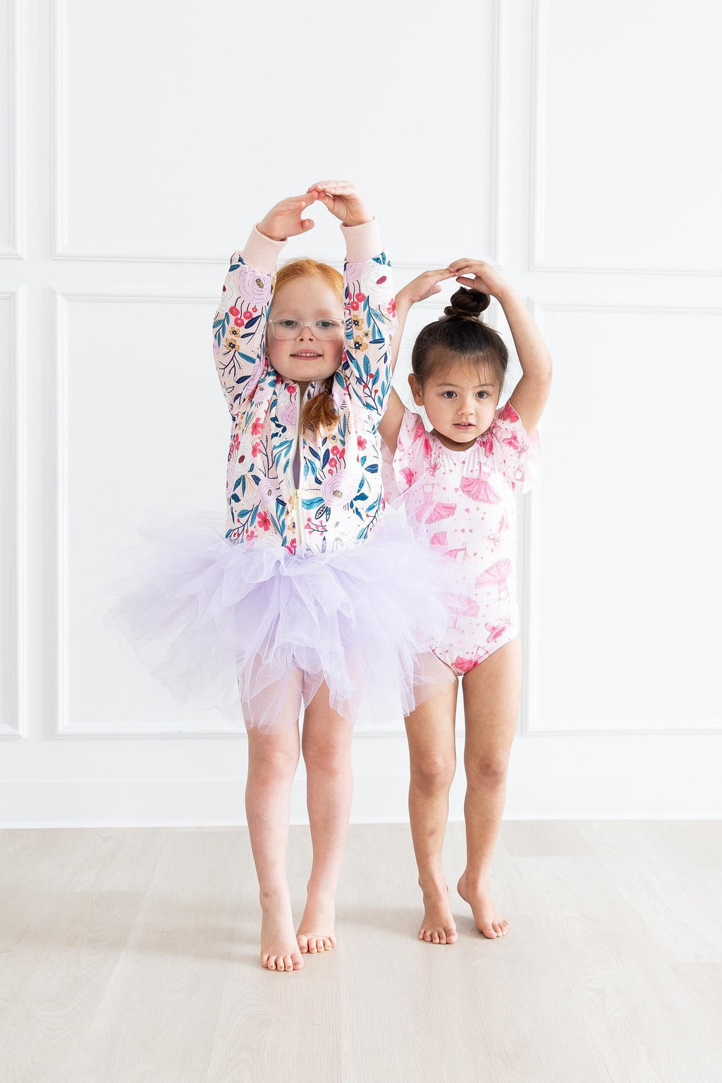 Mila & Rose ® Lavender Tank Tutu Leotard — lifestyle context