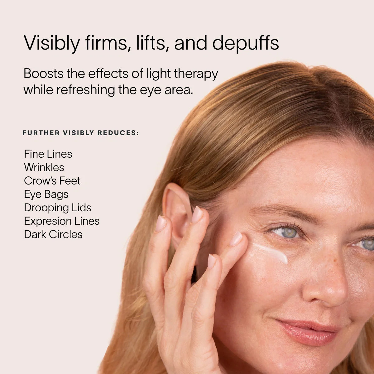 Solawave Light Therapy Boosting Eye Cream — detail close-up