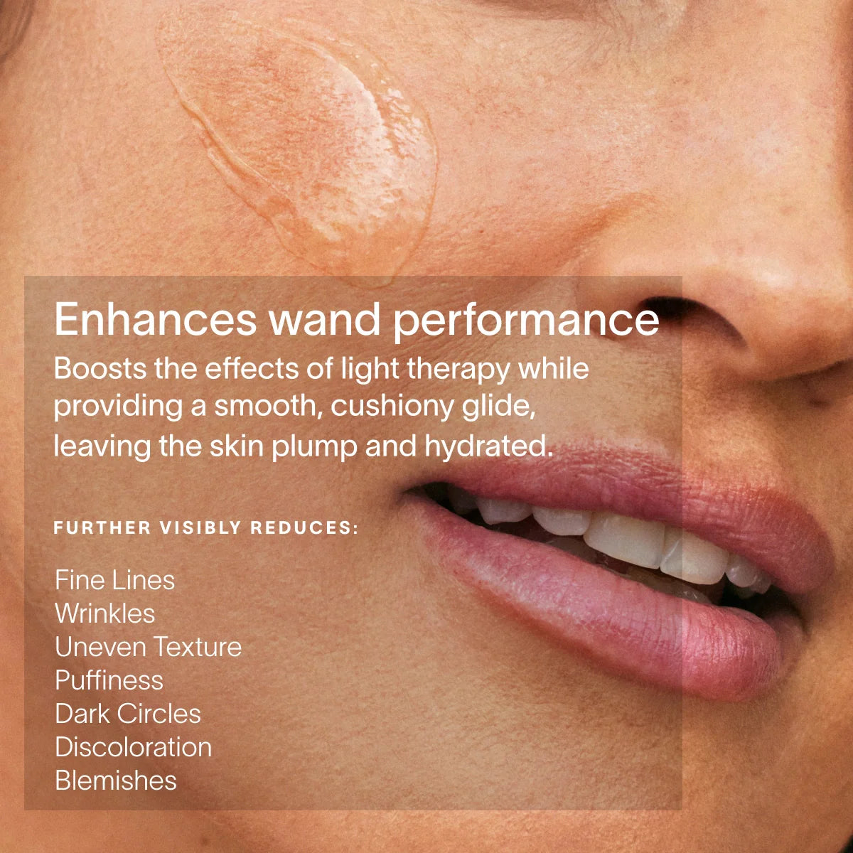 Solawave Light Therapy Boosting Wand Activating Serum — detail close-up