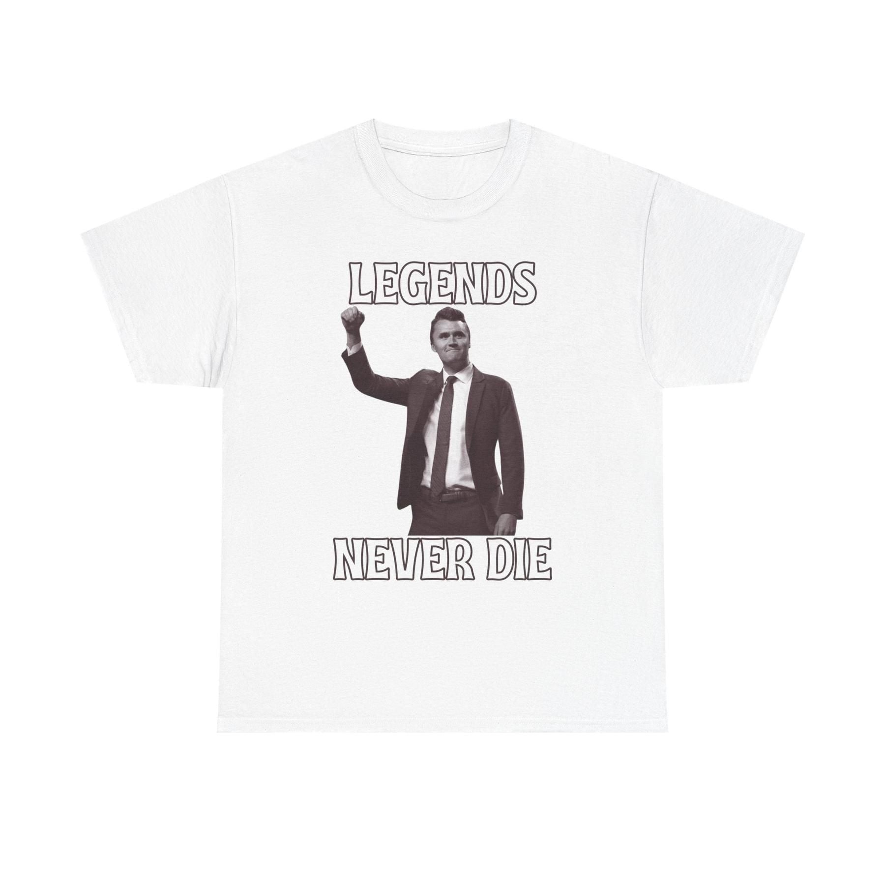 Pasimax "Legends Charlie Kirk" T-Shirt — main product shot